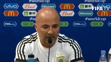 La férrea defensa de Sampaoli a Willy Caballero por su error