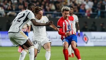 Atlético Madrid - Real Madrid: a qué hora es, canal de TV y cómo ver la Copa del Rey online