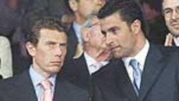 <b>MICHEL. </b>En el Madrid, con Butragueño, puede estar su destino.