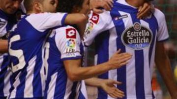<b>VERDUGO. </b>Lassad, que le había hecho cuatro goles al Girona en Copa, entró en el segundo tiempo y marcó el segundo del Deportivo.