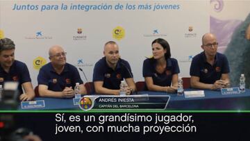 Iniesta abre la puerta a Verratti: "Intentaríamos lograr títulos"