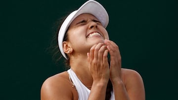 Maria Camila Osorio, tenista colombiana, derrotó a la rusa Ekaterina Alexandrova y se metió en la tercera ronda del abierto de Wimbledon en Londres.