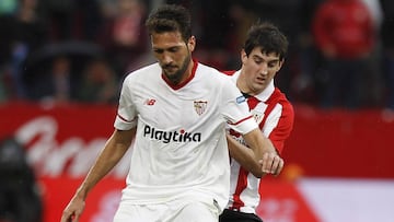 03/03/18 PARTIDO PRIMERA DIVISION
 SEVILLA - ATHLETIC DE BILBAO
 FRANCO VAZQUEZ Y SAN JOSE