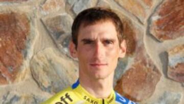 El ciclista checo Roman Kreuziger durante la sesi&oacute;n de fotos organizada por el Tinkoff-Saxo de cara a la temporada 2013-2014.