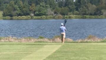 El mayor 'cortocircuito' mental visto en el golf: un calentón así, sale caro