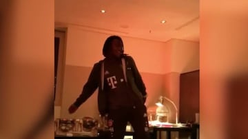 ¡Cómo se lo baila Renato Sanches!: al ritmo de Rihanna