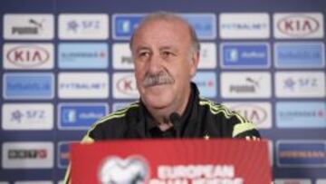 Vicente del Bosque, seleccionador de España.