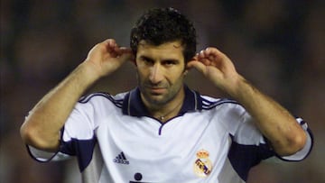 Figo: "La noche del Camp Nou me vino bien con Coca-Cola"