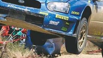 <b>A POR EL MUNDIAL. </b>Solberg ganó el año pasado cinco pruebas, pero al final ganó Loeb.