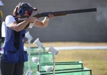 Fátima Galvez perdió el bronce en la muerte súbita en tiro