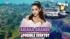 Evento de Ariana Grande en Fortnite temporada 7; aparecen pistas sobre su posible concierto