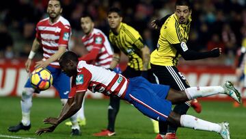 Imagen del Granada-Zaragoza.