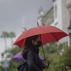 La lluvia puede alterar la capacidad de filtración de las mascarillas