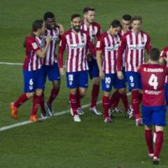 El Atlético ya ha encadenado nueve triunfos consecutivos