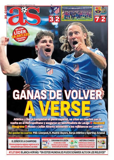 Las portadas de AS de marzo