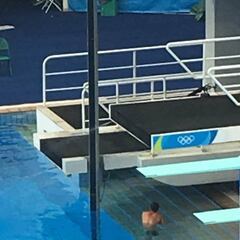 Iván García se quedó entrenando para buscar un lugar en el podio