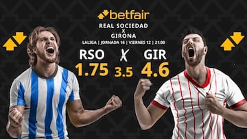 Real Sociedad vs. Girona FC: horario, dónde ver, pronósticos y clasificación
