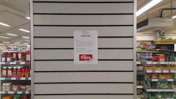 El tendero local cuelga una nota inusual en su tienda: “Es para que la gente sepa cómo van las cosas