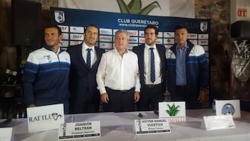 Vucetich renueva con Querétaro y presentó nuevo cuerpo técnico