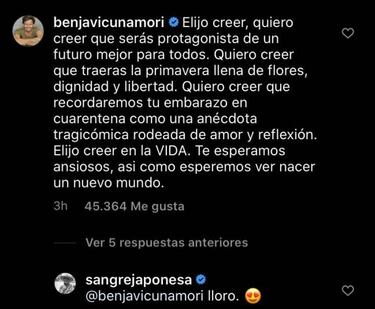 ¡Bebé en camino! Eugenia Suárez y Benjamín Vicuña, en la dulce esperan otra vez