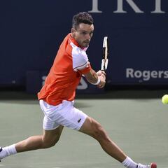 Bautista se mide a Monfils con Nadal en el horizonte