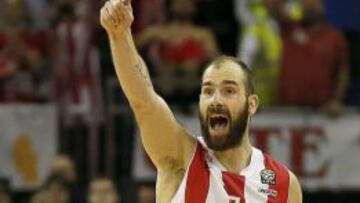 Vassilis Spanoulis, escolta del Olympiacos.