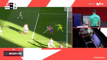 Rubén García pide un penalti de Barrios: “Me parece clarísimo”