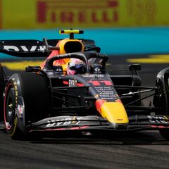 Checo Pérez terminó en el cuarto lugar en el GP de Miami