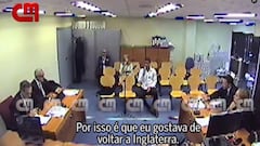 Cristiano, en su declaración: "Me gustaría volver a Inglaterra"