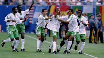 A pesar de ser mediocampista de contención fue la gran figura del Mundial de Estados Unidos 1994 con Arabia Saudita al marcar dos goles. Uno ante Holanda y el otro ante Marruecos.