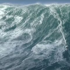 "Siempre que me meto en Nazaré estoy en peligro, no puedes controlar la naturaleza"