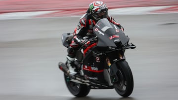 El agua complica el test de Portimao