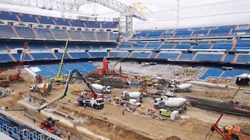 El impactante aspecto interior del Bernabéu en 9 de abril