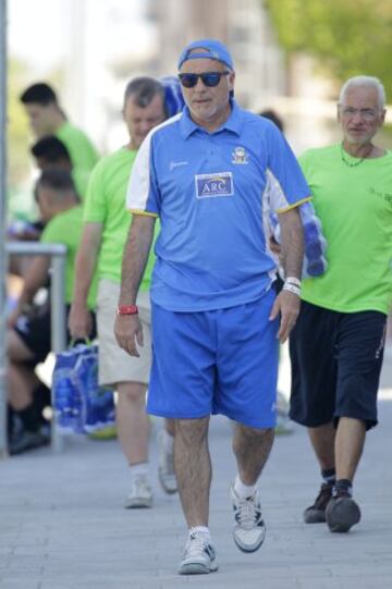 Segunda jornada de la Cotif Youth Cup. Julián, entrenador de Costa de Marfil.