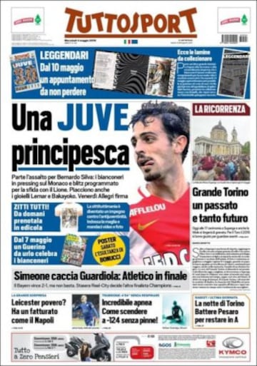 Portadas de la prensa mundial