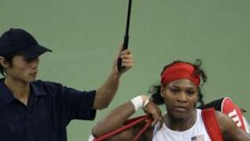 La lluvia colapsa la jornada de tenis en Pekín