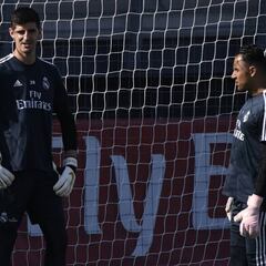 Courtois lo confirma: no hay un sistema de rotación de porteros