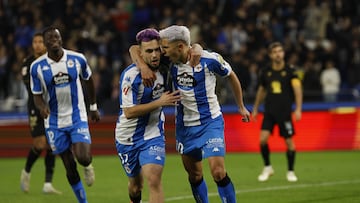 Mella y Yeremay rompen barreras con el Deportivo.