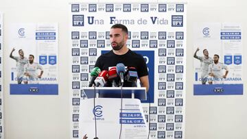 Carvajal, durante el acto.