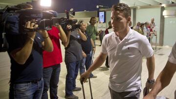 Kevin Gameiro, pendiente de viajar a Valencia.