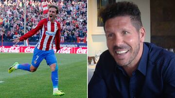 La confesión de Simeone sobre el futuro de Antoine Griezmann