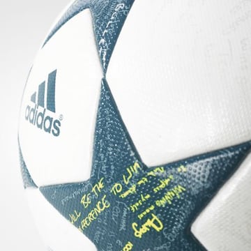 Adidas presenta el balón que rodará en la Champions League