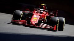 Carlos Sainz (Ferrari SF21). M&oacute;naco, F1 2021. 