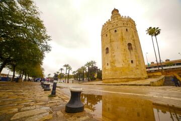 Imagen de la Torre del Oro, en Sevilla.