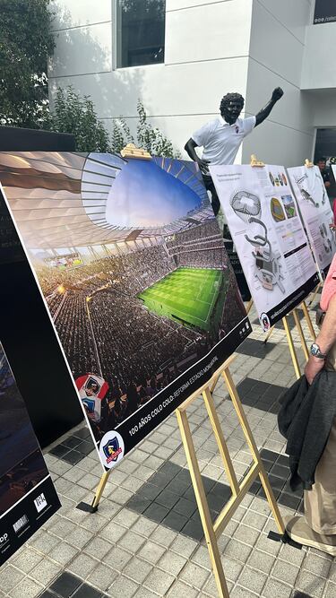 Colo Colo presentó el nuevo estadio Monumental en medio de la conmemoración del centenario