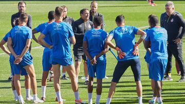 Eusebio da con la tecla para tener solidez atrás