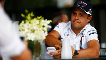 Massa en Sepang.