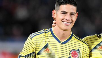 James Rodr&iacute;guez, jugador de la Selecci&oacute;n Colombia