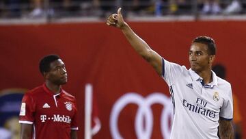 Danilo marcó el gol de la victoria del Real Madrid contra el Bayern Munich.