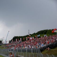 La lluvia amenaza a la F1
